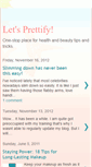 Mobile Screenshot of letsprettify.blogspot.com