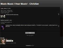 Tablet Screenshot of musicmusicihearmusic.blogspot.com