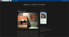 Desktop Screenshot of angelscraftcloset.blogspot.com