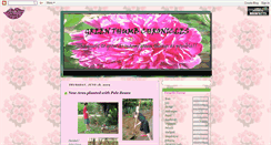 Desktop Screenshot of greenthumbchronicles.blogspot.com