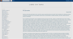 Desktop Screenshot of librosintapa.blogspot.com