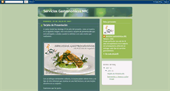 Desktop Screenshot of gastronomianrc.blogspot.com