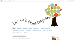 Desktop Screenshot of la-lashomedaycare.blogspot.com