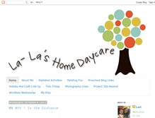 Tablet Screenshot of la-lashomedaycare.blogspot.com