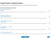 Tablet Screenshot of goodfoodroom.blogspot.com