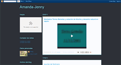 Desktop Screenshot of amanda-jenny-jenny.blogspot.com