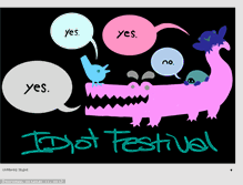 Tablet Screenshot of idiotfestival.blogspot.com