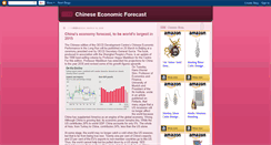 Desktop Screenshot of chineseeconomicforecast.blogspot.com