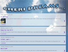 Tablet Screenshot of cheridreams.blogspot.com