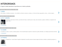 Tablet Screenshot of interiorismosps.blogspot.com