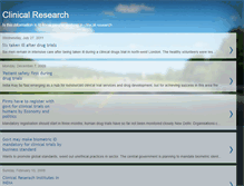 Tablet Screenshot of clinicalresearchindian.blogspot.com