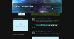 Desktop Screenshot of elareadesconocida.blogspot.com