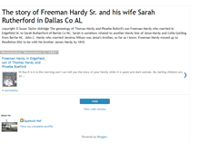 Tablet Screenshot of freeman-hardy.blogspot.com