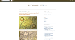 Desktop Screenshot of patagonhistoria.blogspot.com