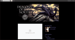 Desktop Screenshot of dragonsofthenorth.blogspot.com