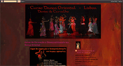 Desktop Screenshot of cursodancaoriental.blogspot.com