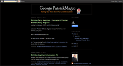 Desktop Screenshot of georgepatrickmagic.blogspot.com