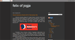 Desktop Screenshot of felixofjogja.blogspot.com