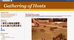 Desktop Screenshot of gatheringofhosts.blogspot.com