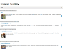 Tablet Screenshot of isyahism.blogspot.com