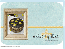 Tablet Screenshot of cakesbydar.blogspot.com