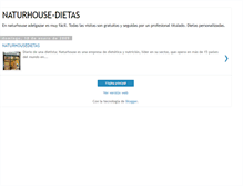 Tablet Screenshot of naturhousedietas.blogspot.com