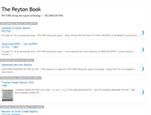 Tablet Screenshot of peytonbook.blogspot.com