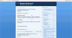 Desktop Screenshot of basketorzinuovi.blogspot.com