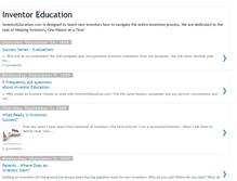 Tablet Screenshot of inventoreducation.blogspot.com