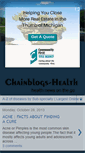 Mobile Screenshot of chainblogs-health.blogspot.com