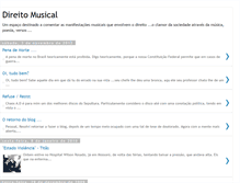 Tablet Screenshot of direitomusical.blogspot.com