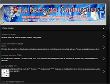 Tablet Screenshot of lacasadelcarburador.blogspot.com