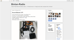 Desktop Screenshot of bintan-radio.blogspot.com