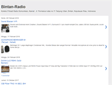 Tablet Screenshot of bintan-radio.blogspot.com