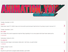 Tablet Screenshot of animationyo.blogspot.com