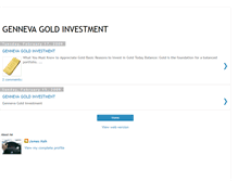 Tablet Screenshot of gennevagold.blogspot.com