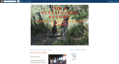 Desktop Screenshot of 4sustainablearth.blogspot.com