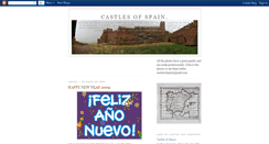 Desktop Screenshot of castlesofspain.blogspot.com