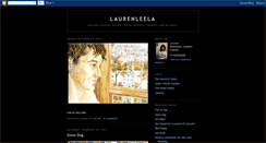 Desktop Screenshot of laurenleela.blogspot.com