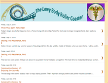 Tablet Screenshot of lewybodydementia.blogspot.com