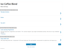 Tablet Screenshot of icecoffeeblend.blogspot.com