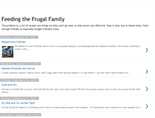 Tablet Screenshot of feedingthefrugalfamily.blogspot.com