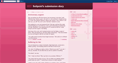 Desktop Screenshot of ms160s-solipsist.blogspot.com