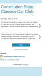 Mobile Screenshot of constitutionstateclassicscarclub.blogspot.com