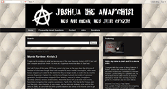Desktop Screenshot of joshuatheanarchist.blogspot.com