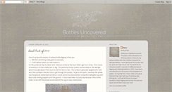 Desktop Screenshot of bottlesuncovered.blogspot.com