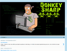 Tablet Screenshot of donkeysharp.blogspot.com