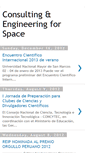 Mobile Screenshot of consulting-and-engineering-for-space.blogspot.com