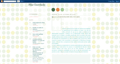 Desktop Screenshot of pilarenredada.blogspot.com
