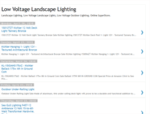 Tablet Screenshot of lowvoltagelandscapelightings.blogspot.com